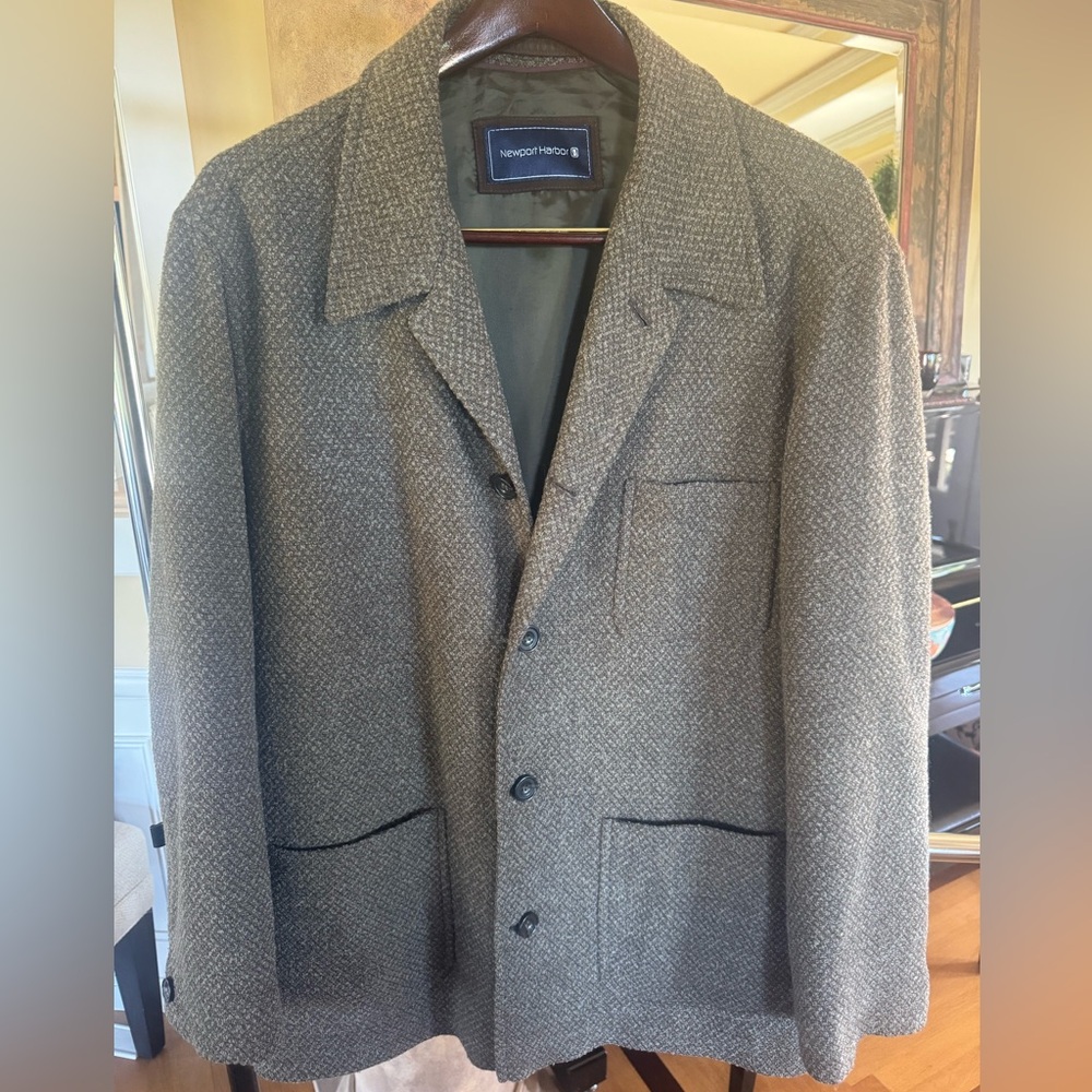 Nordstrom Gray Sport Coat Classic Tailored Design